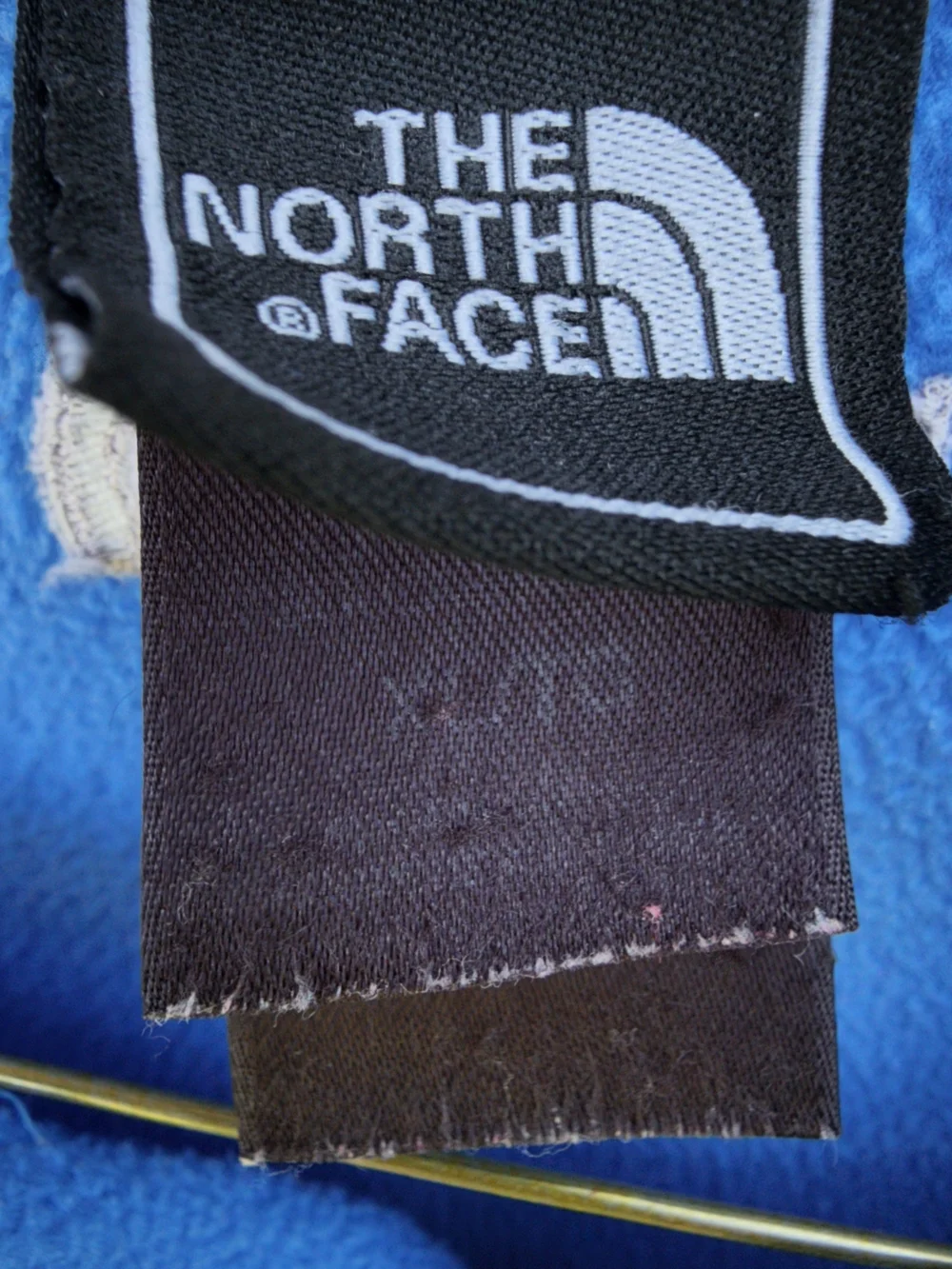 The North Face Women's Blue & Light Gray Fleece Jacket- See Measurements